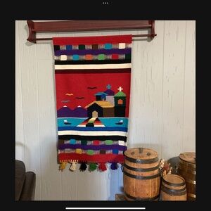 Colorful Woven Wall Hanging